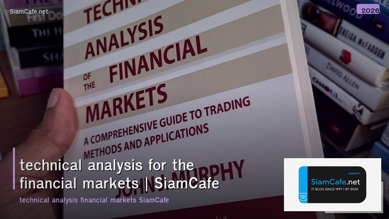 technical analysis for the financial markets