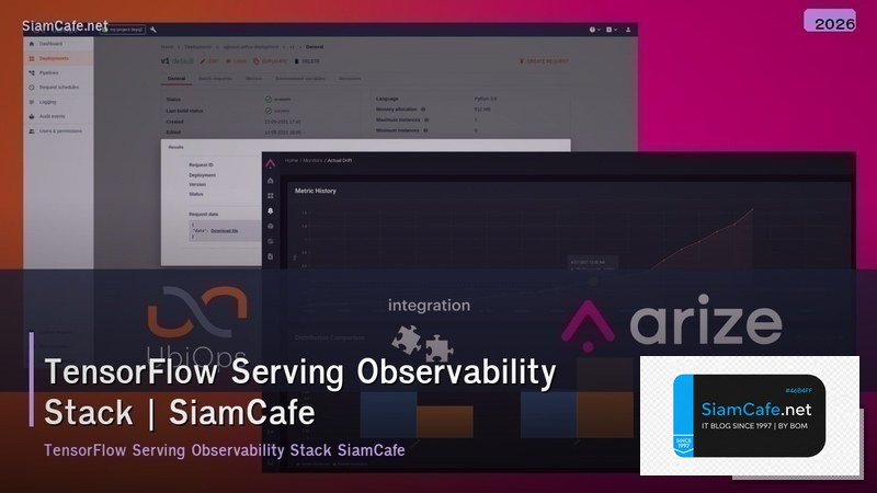 tensorflow serving observability stack