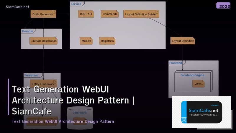 text generation webui architecture design pattern