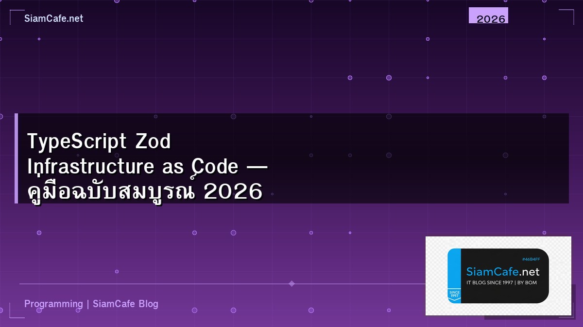 typescript zod infrastructure as code