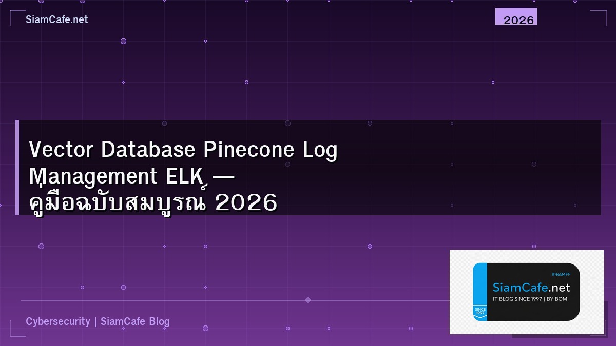 vector database pinecone log management elk