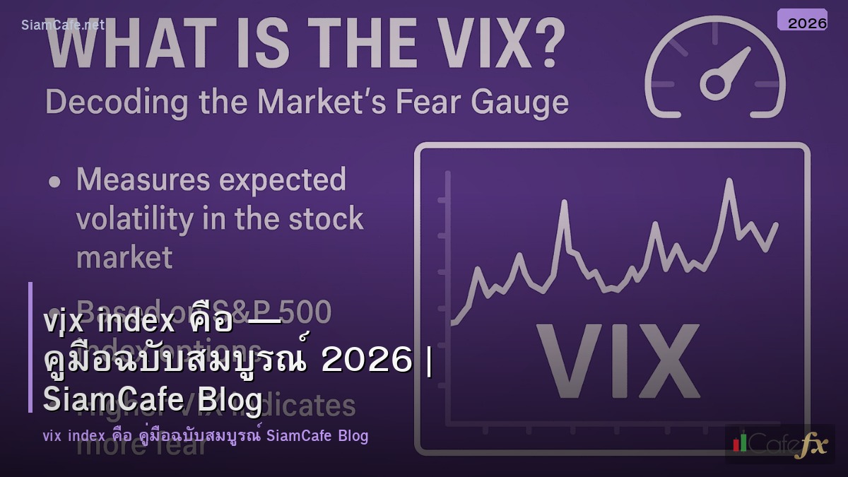vix index คอ