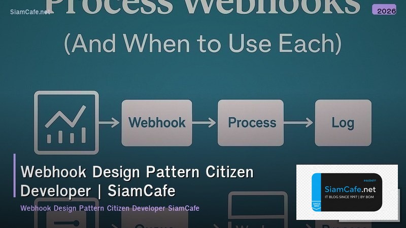 webhook design pattern citizen developer