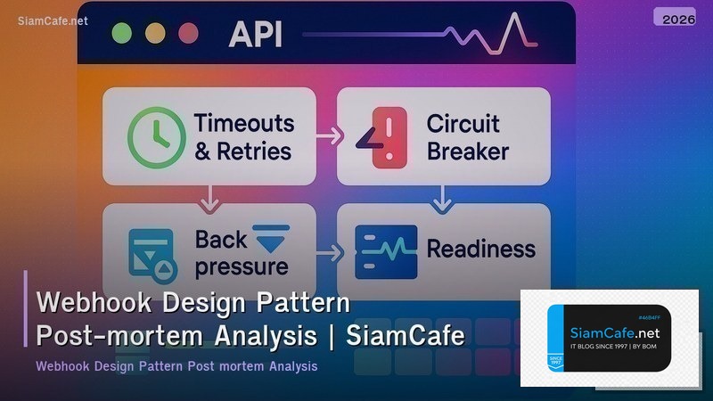 webhook design pattern post mortem analysis