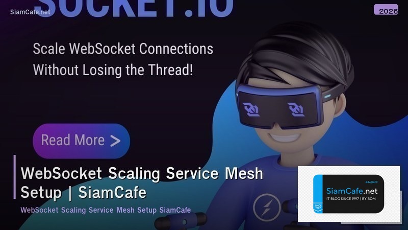 websocket scaling service mesh setup
