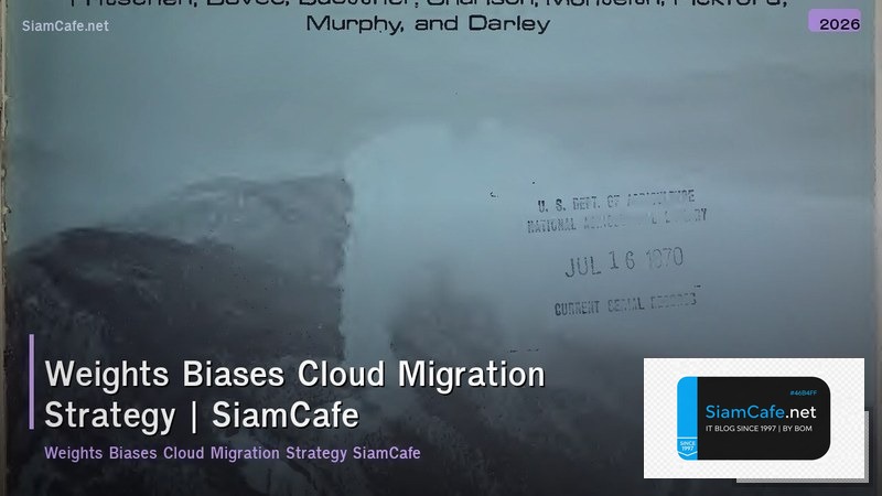 weights biases cloud migration strategy