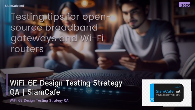 wifi 6e design testing strategy qa