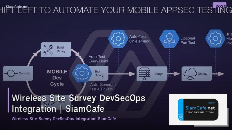 wireless site survey devsecops integration