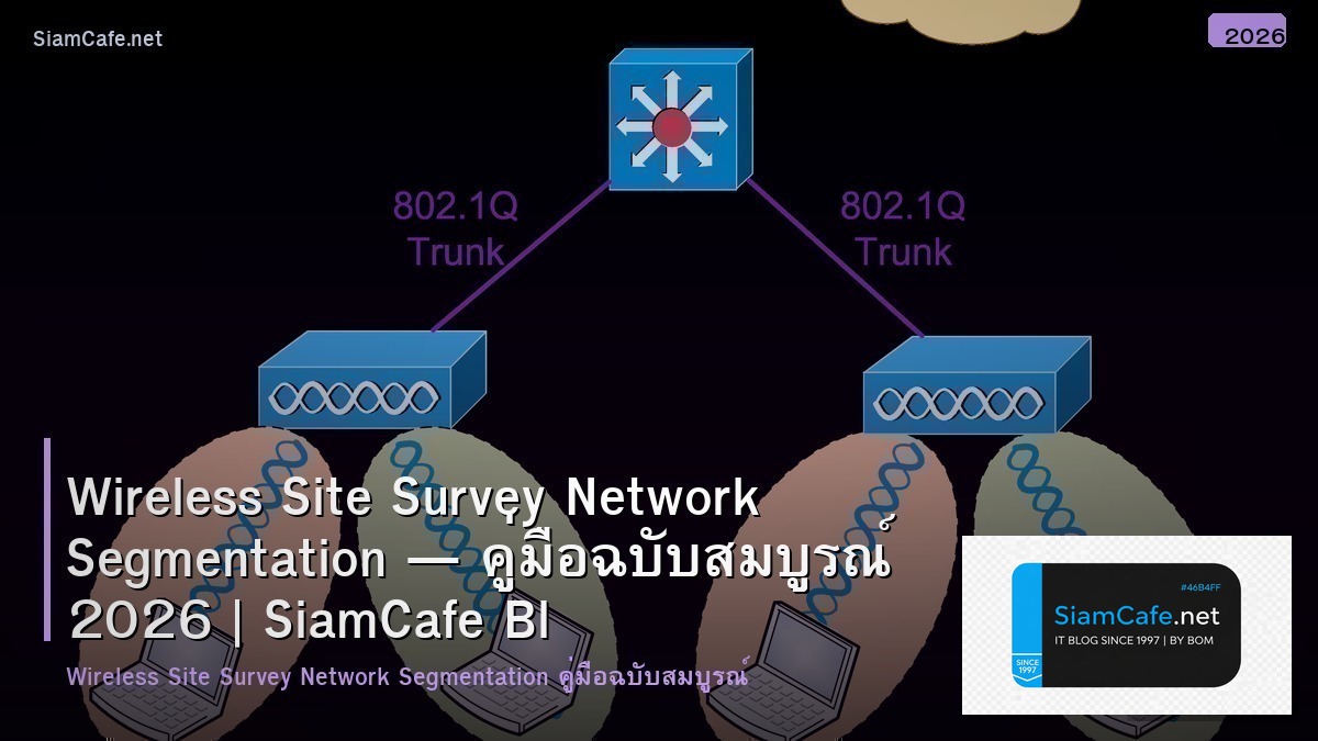 wireless site survey network segmentation
