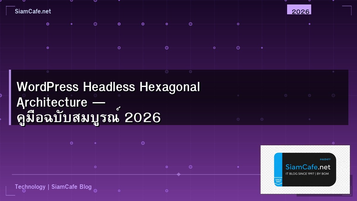 wordpress headless hexagonal architecture