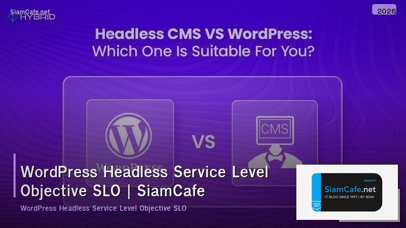 wordpress headless service level objective slo