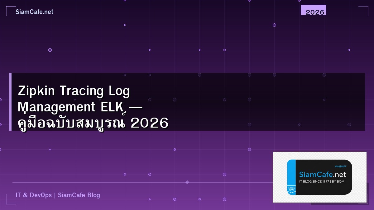 zipkin tracing log management elk
