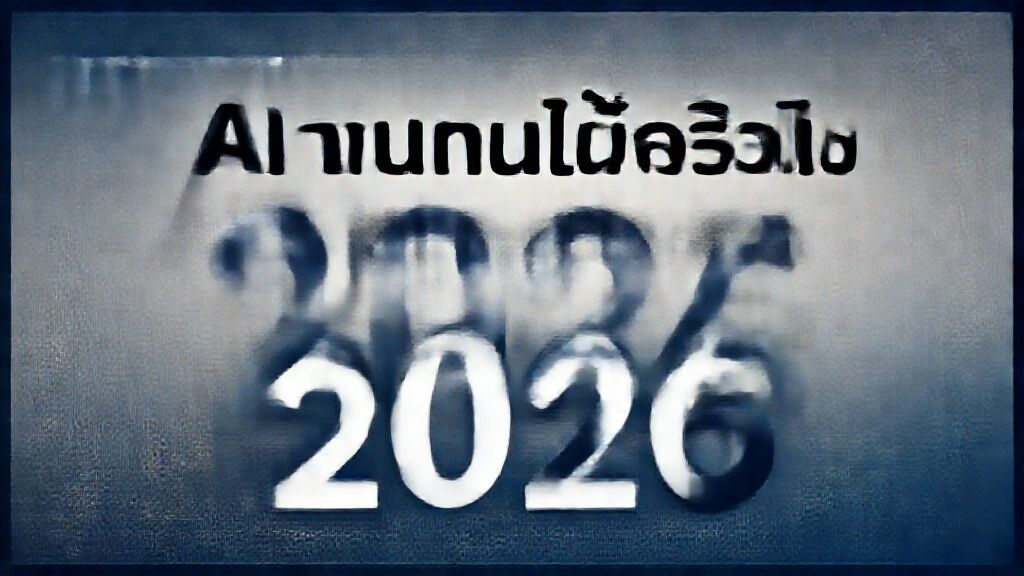 AI แทนคนได้จริงไหม 2026