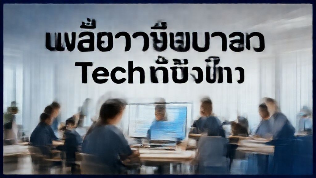 เปลี่ยนอาชีพมาสาย Tech ทำยังไง