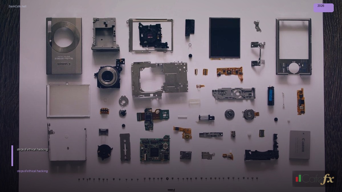 7 steps of ethical hacking — คู่มือฉบับสมบูรณ์ 2026 | SiamCafe Blog