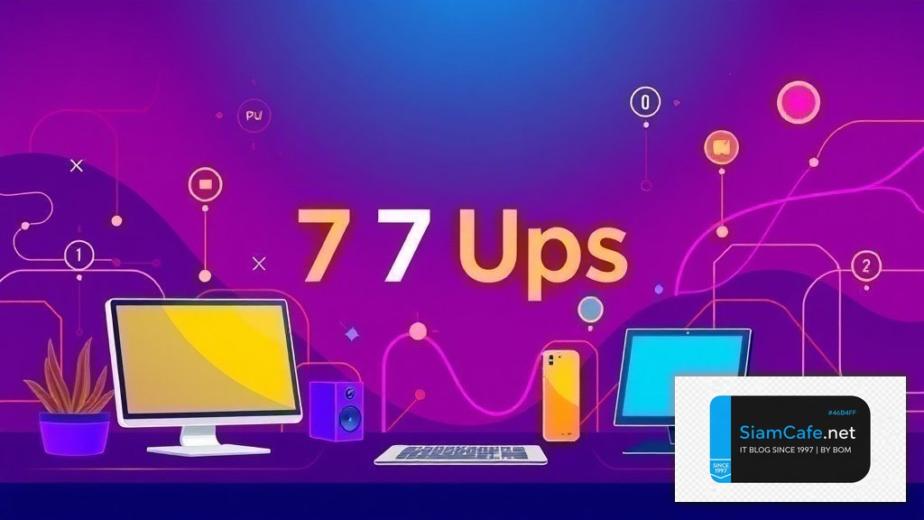 7 Ups คืออะไร | SiamCafe Blog