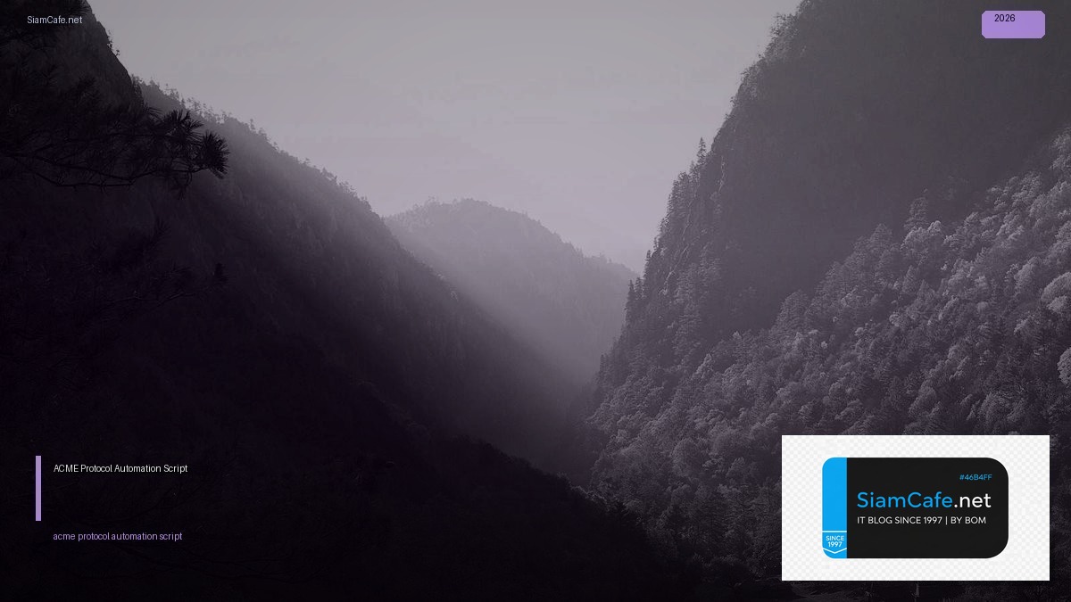 acme protocol automation script