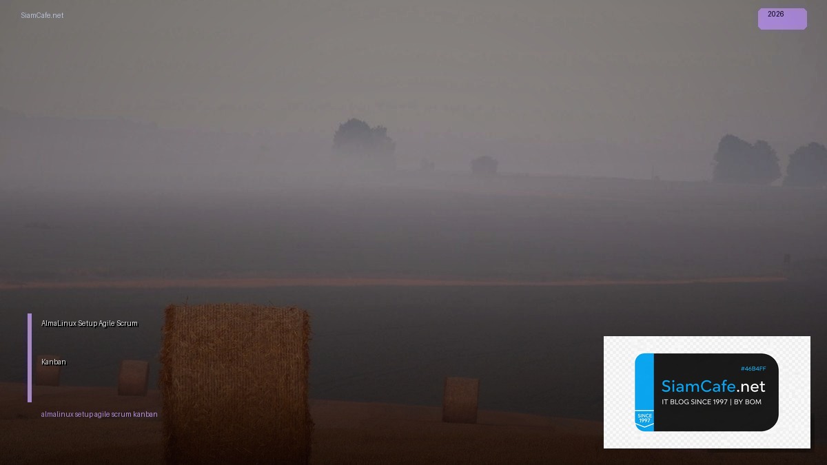 almalinux setup agile scrum kanban