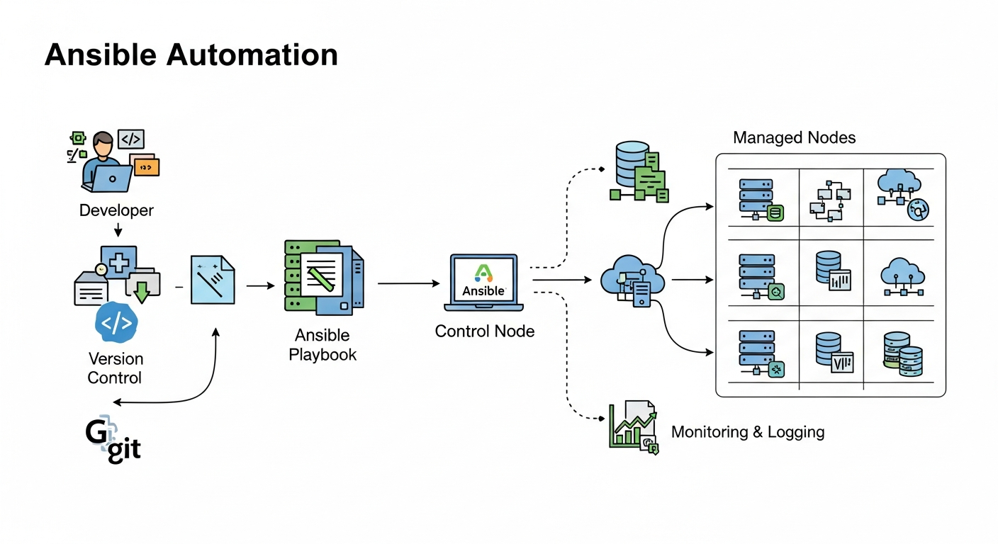 Ansible Automation — คู่มือฉบับสมบูรณ์ 2026