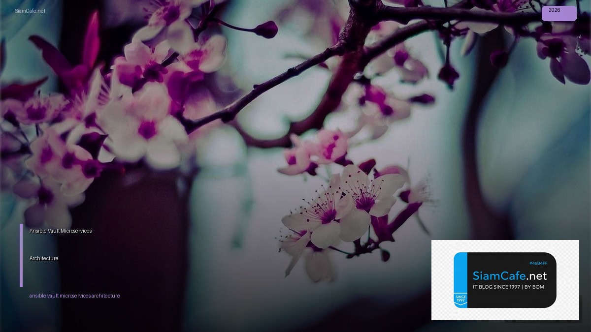 ansible vault microservices architecture