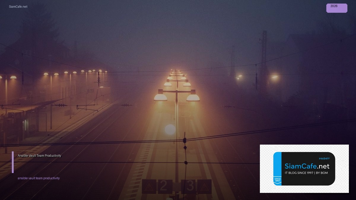 ansible vault team productivity