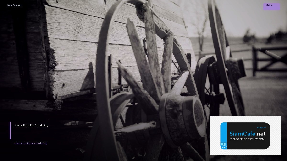 apache druid pod scheduling