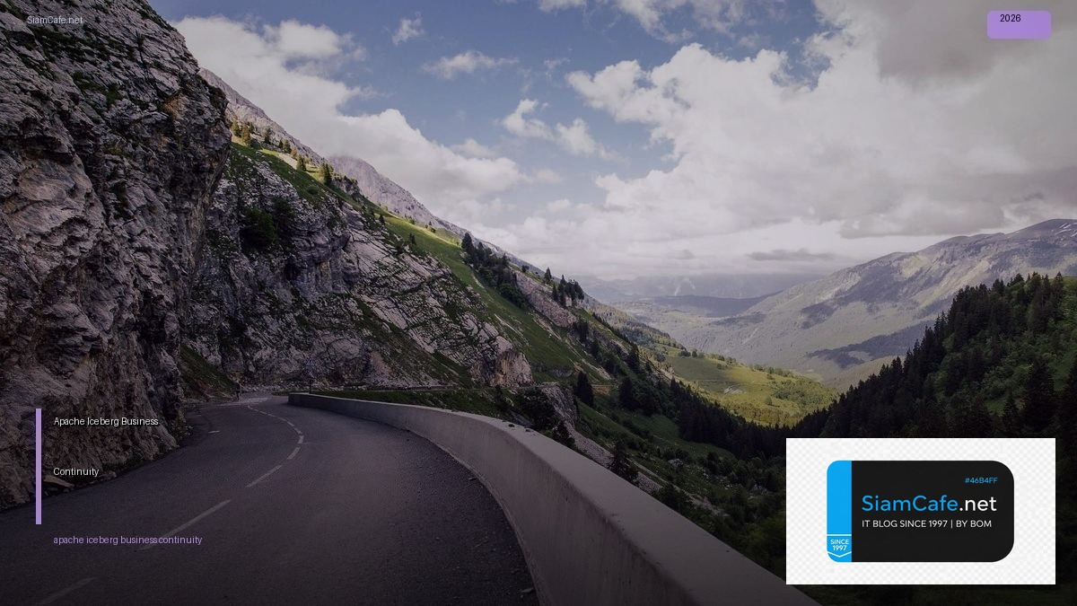 apache iceberg business continuity