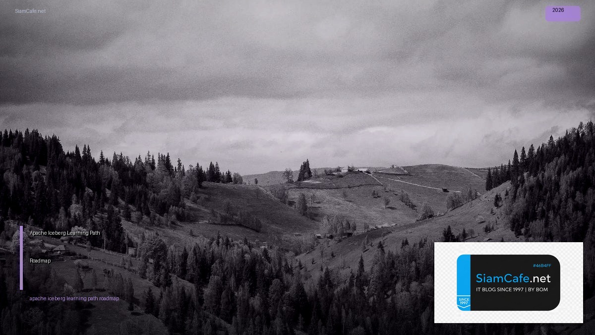 apache iceberg learning path roadmap