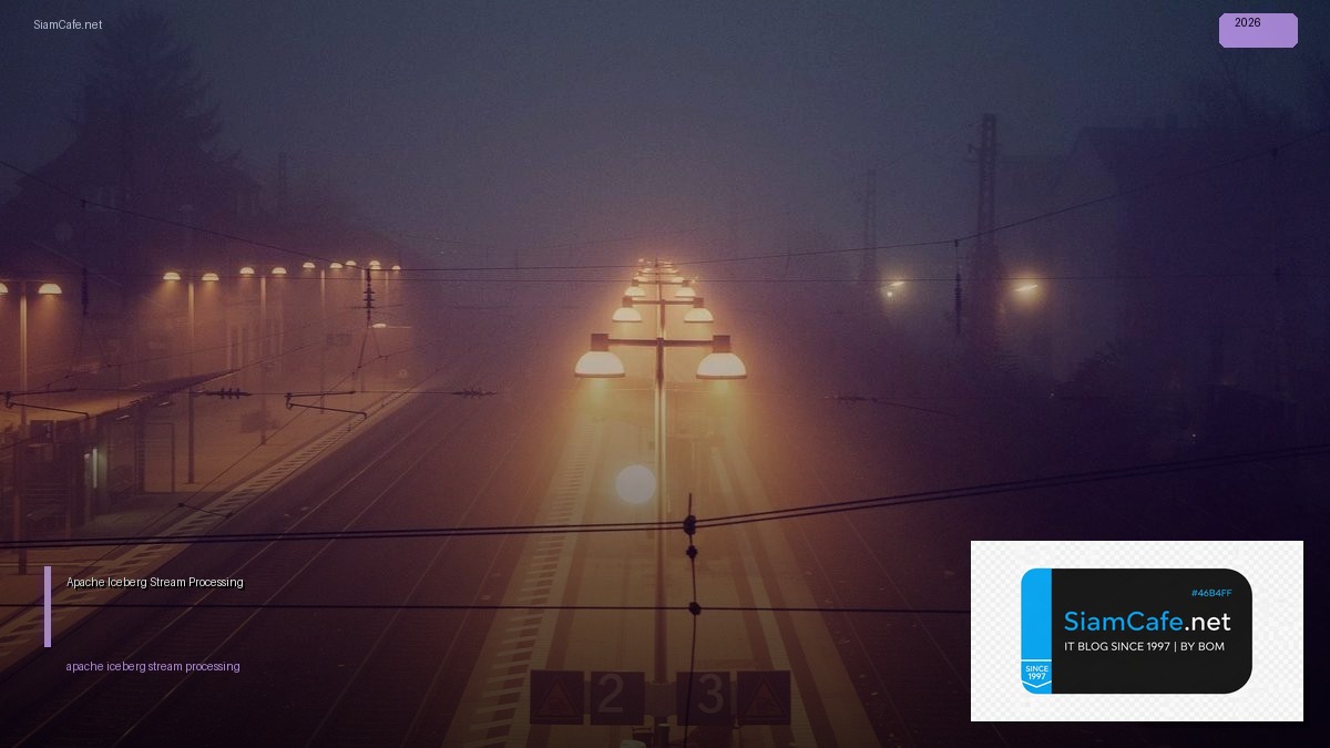 apache iceberg stream processing