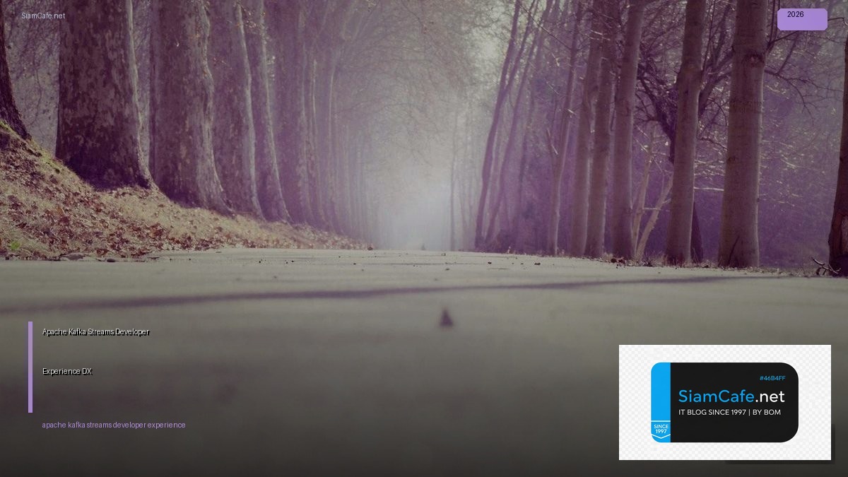 apache kafka streams developer experience dx