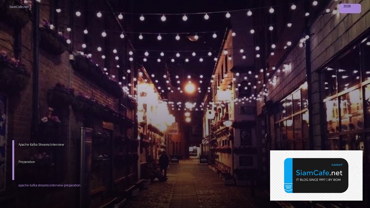 apache kafka streams interview preparation