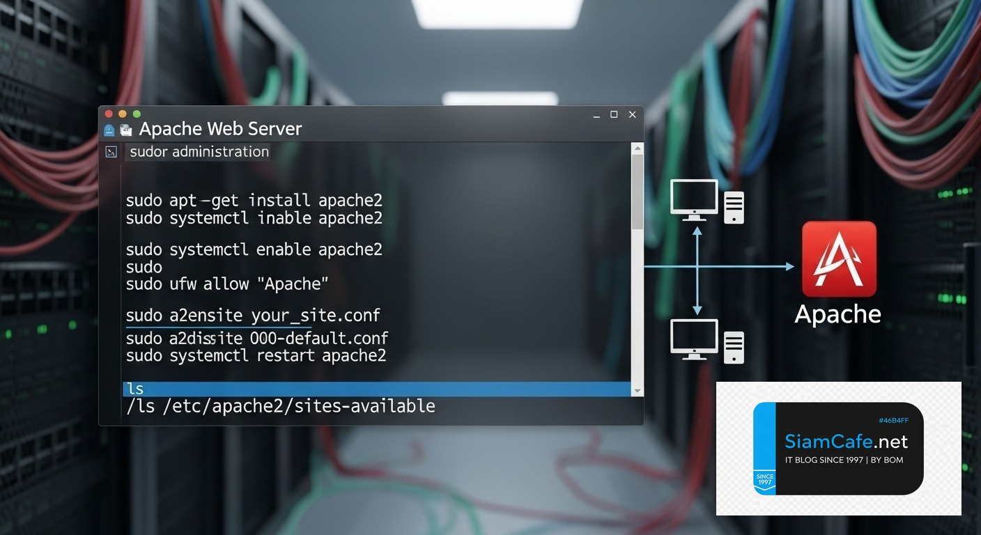 Apache Web Server คู่มือฉบับสมบูรณ์ 2026