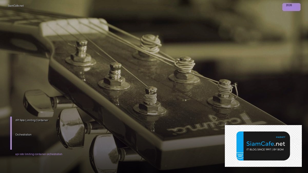 api rate limiting container orchestration