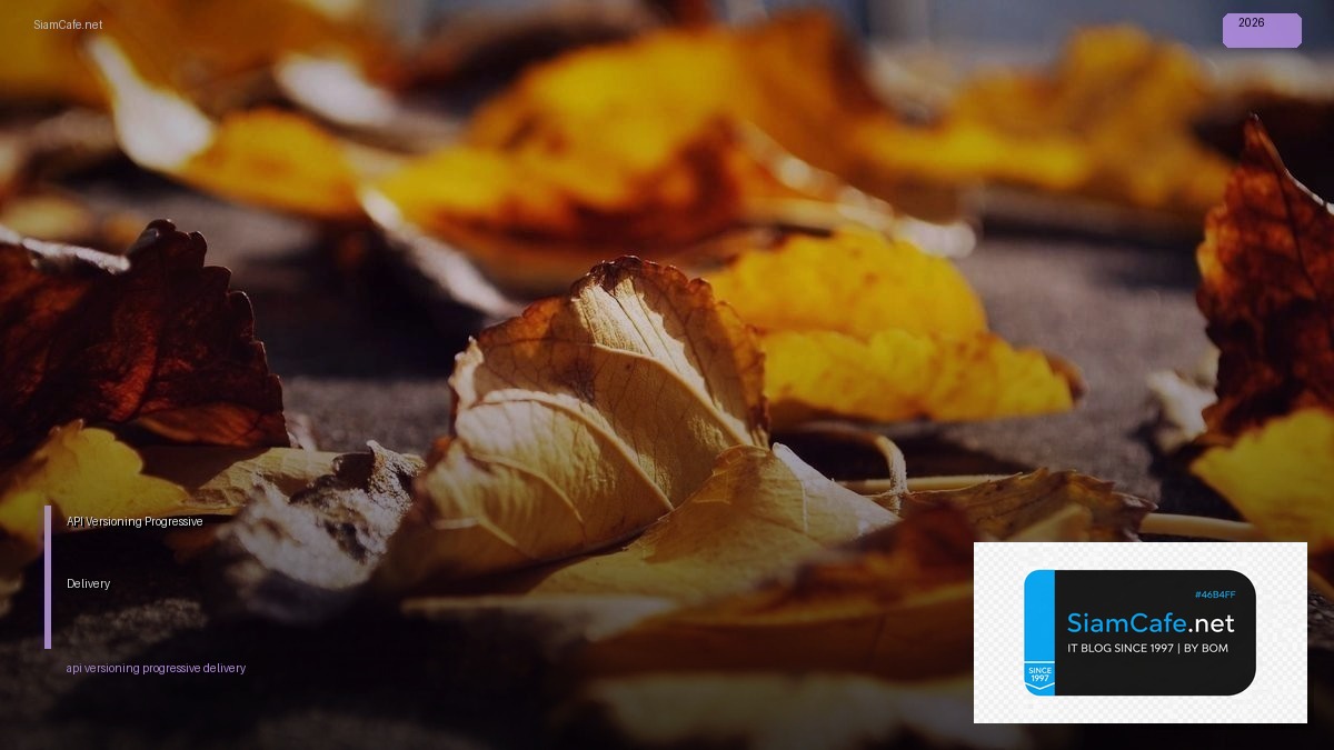 api versioning progressive delivery