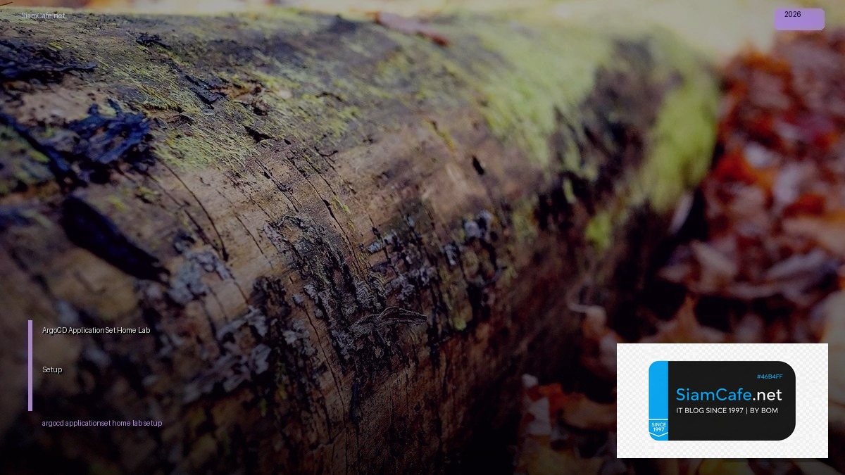 argocd applicationset home lab setup