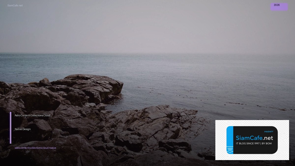 astro content collections cloud native design