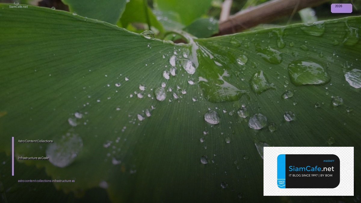 astro content collections infrastructure as code