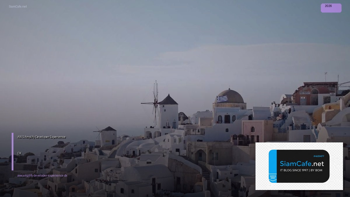 aws amplify developer experience dx