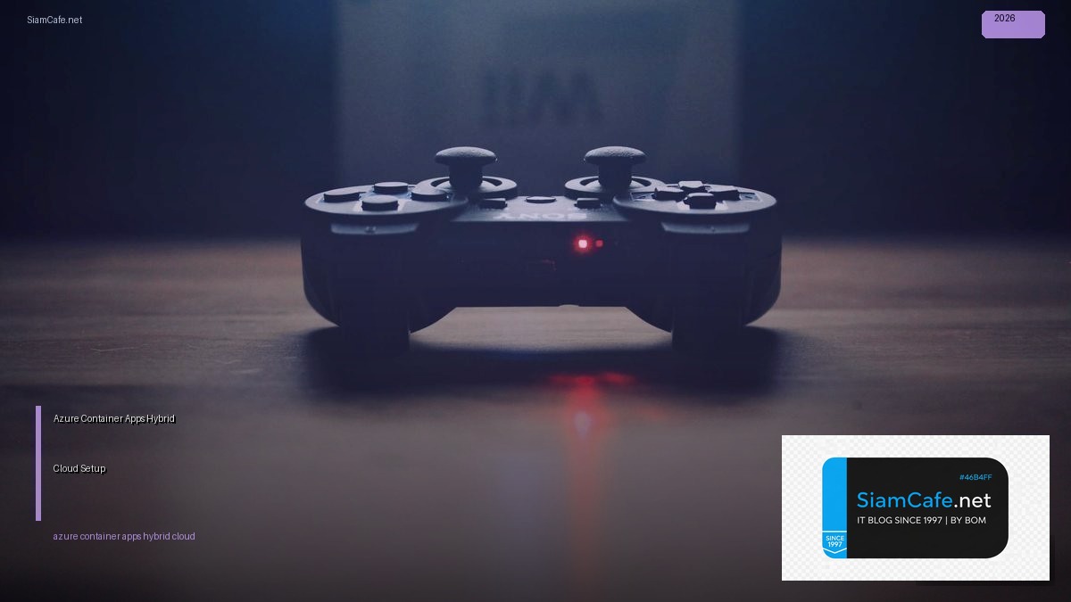 azure container apps hybrid cloud setup