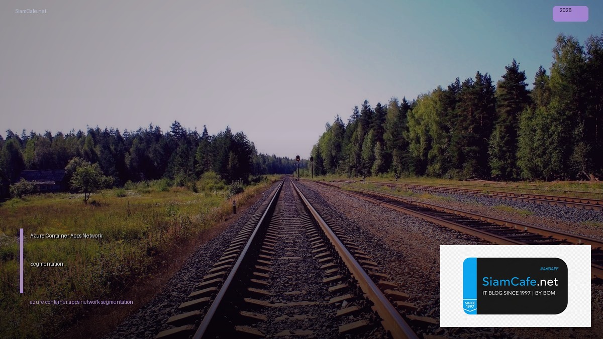 azure container apps network segmentation