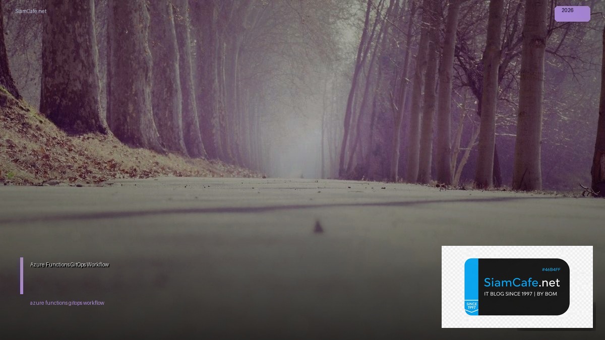 azure functions gitops workflow