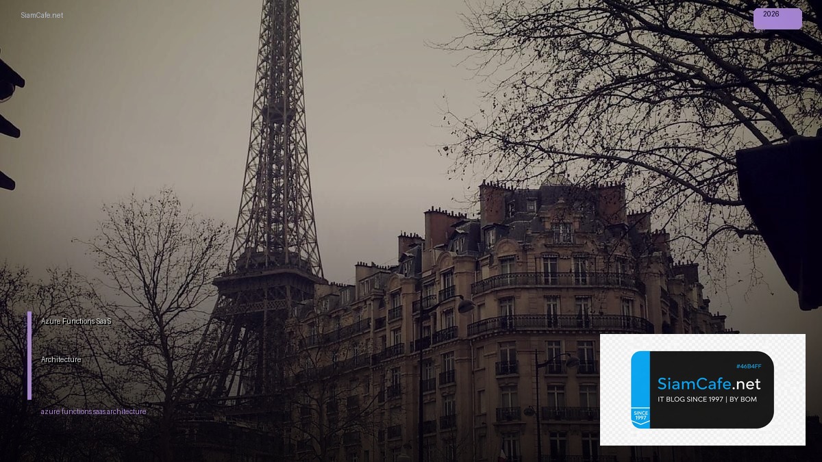 azure functions saas architecture