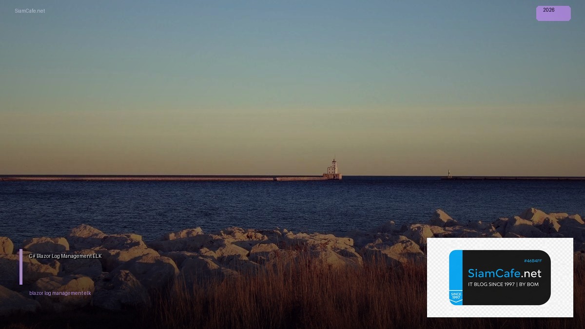 c blazor log management elk