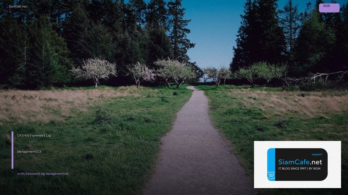 c entity framework log management elk