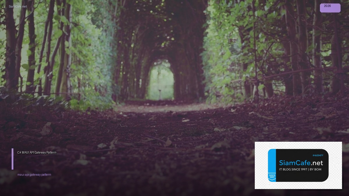 c maui api gateway pattern