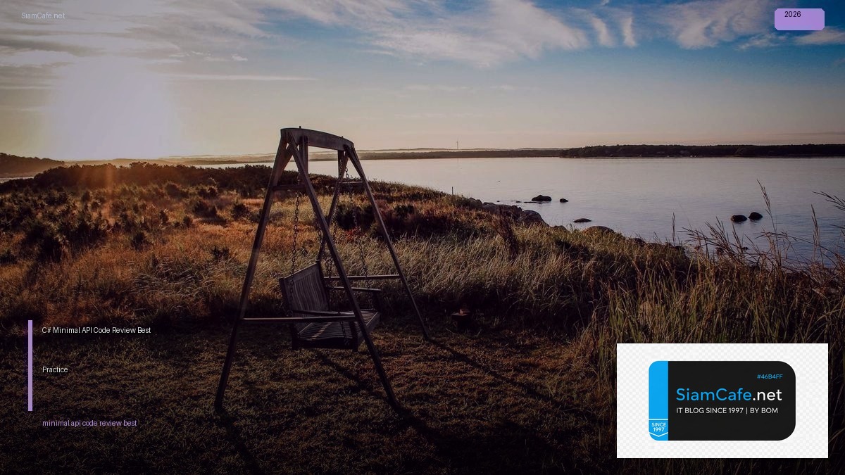 c minimal api code review best practice