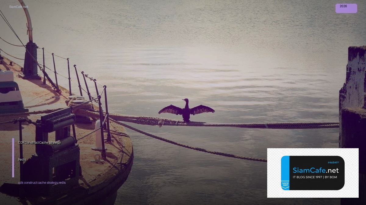CDK Construct Cache Strategy Redis — คู่มือฉบับสมบูรณ์ 2026 | SiamCafe Blog