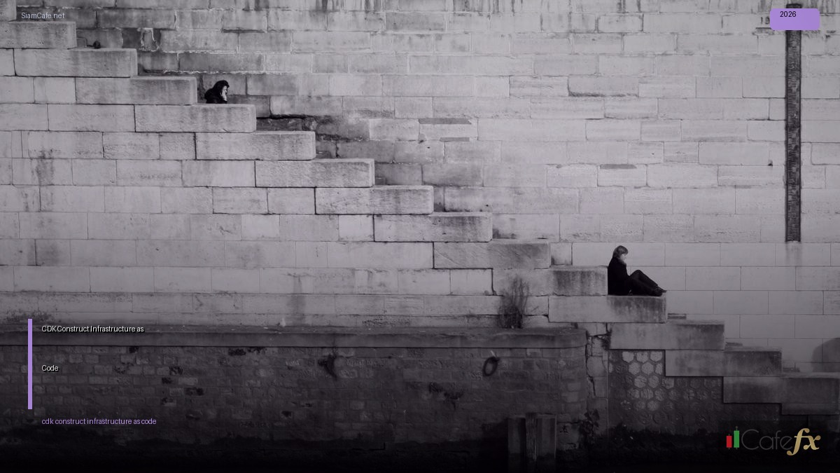 CDK Construct Infrastructure as Code — คู่มือฉบับสมบูรณ์ 2026 | SiamCafe Blog