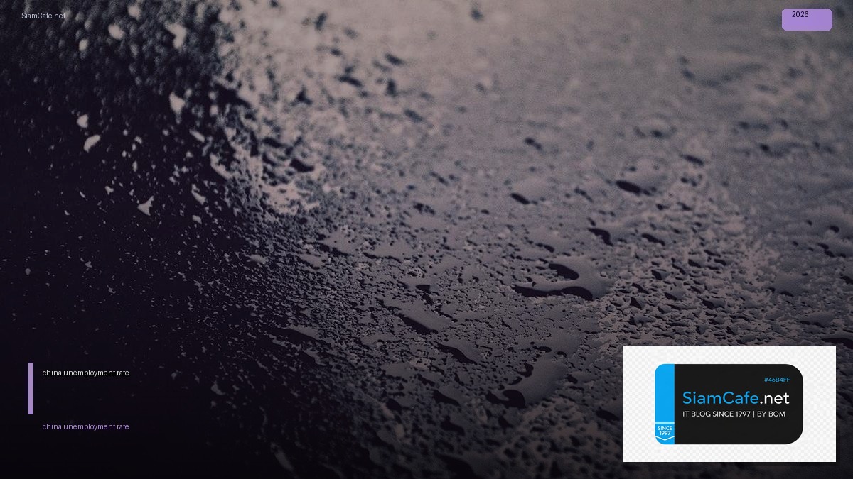 china unemployment rate