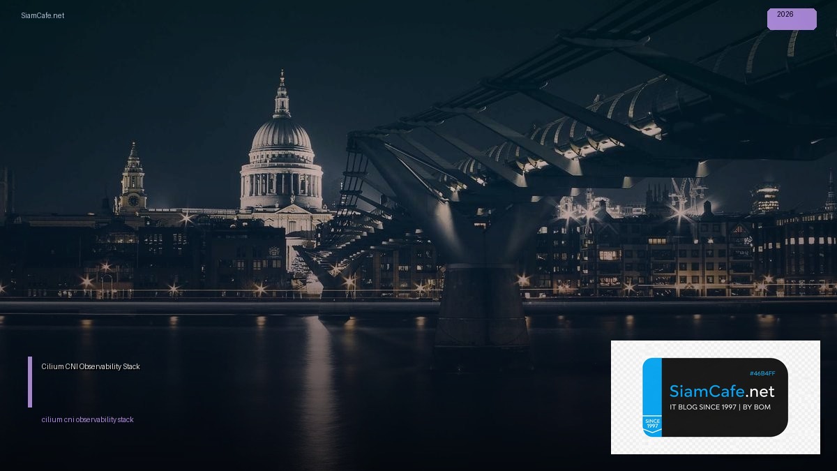 cilium cni observability stack